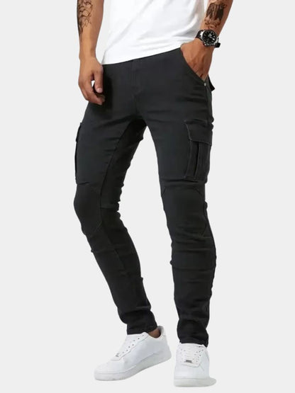 Denim Jeans Cargo Trousers