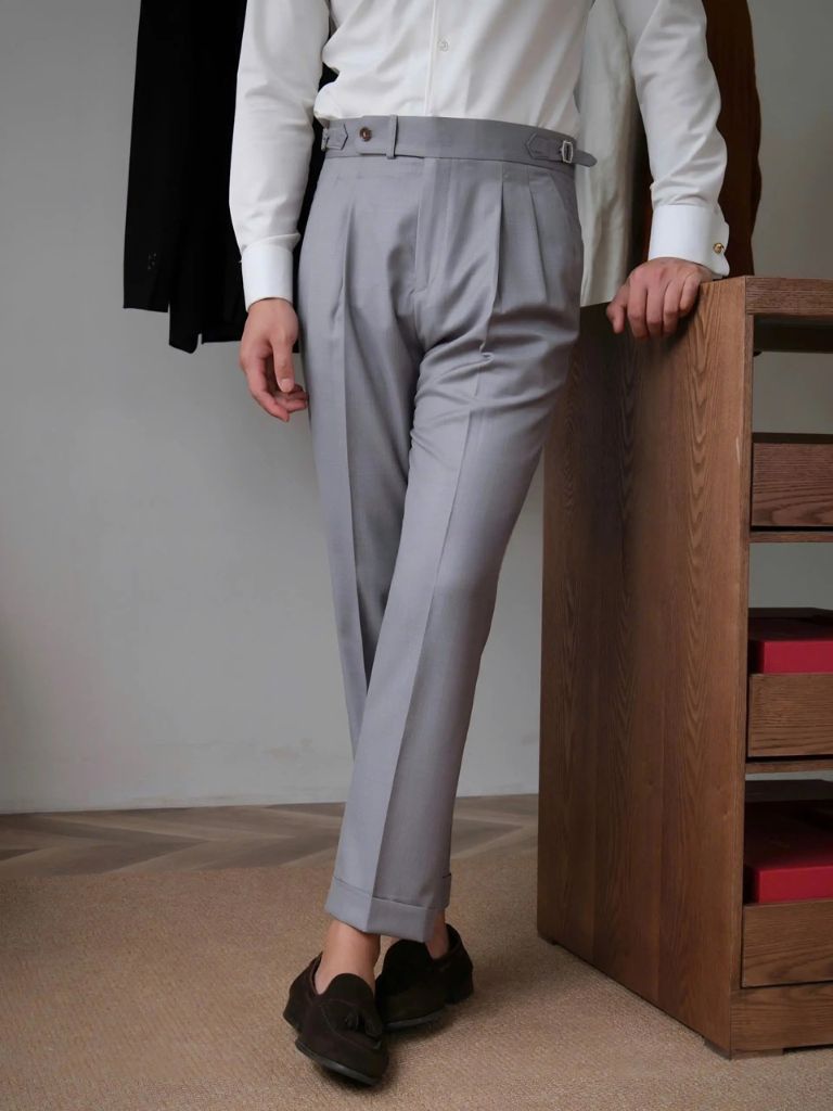 Classic Genova Sidetab Trousers