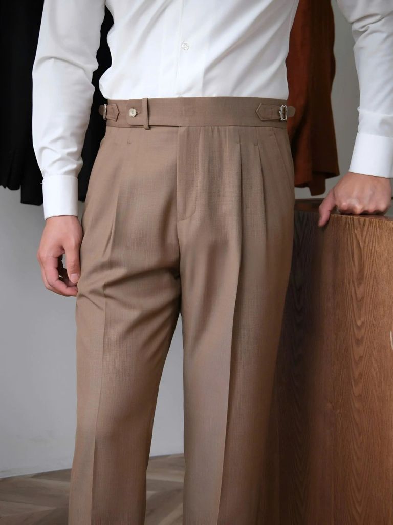 Classic Genova Sidetab Trousers