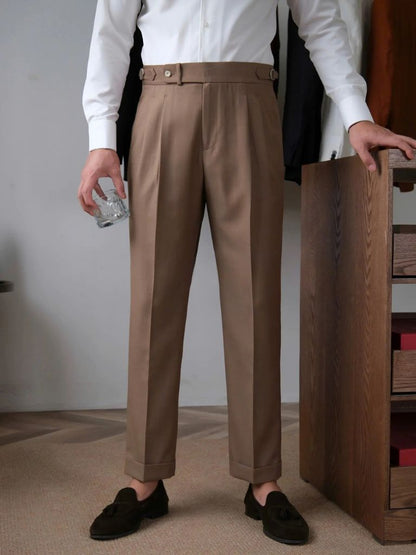 Classic Genova Sidetab Trousers