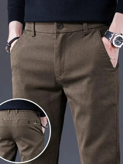 Essential Stretchy Straight Trousers